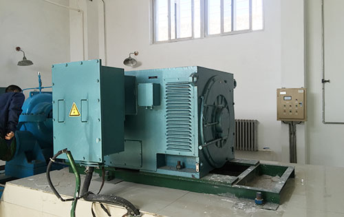 潜江经济开发区某水电站工程主水泵使用我公司高压电机